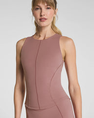 SPANX® PowerPlay High Neck Shelf Tank | Rosa