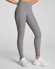 SPANXshape® BodyLine Sheerious Full-Length Leggings with Mid-Tummy Compression | Anthracite