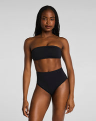 SPANXsmooth® Swim Bandeau Bikini Top | Very Black