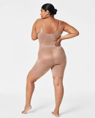 SPANXshape® Invisible Mid-Thigh Bodysuit | Cafe Au Lait