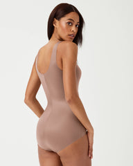 SPANXshape® Invisible Tank Brief Bodysuit | Cafe Au Lait