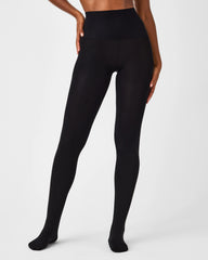 SPANXshape® Plush Tights | Very Black