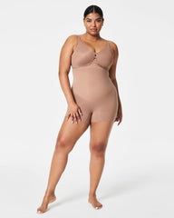 SPANXsculpt® Seamless Power High-Waisted Shorty | Cafe Au Lait