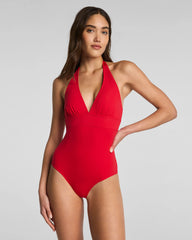 SPANXsculpt® Swim Halter One Piece