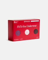 SPANXsmooth® Fit-To-You Brief 3-Pack Box | Prune/Rosebud/Dark Cacao