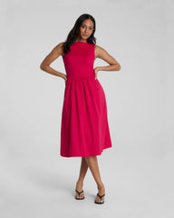 SPANXsmooth® Jersey High Neck Midi Dress