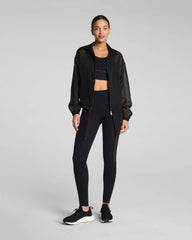 SPANX® BodyLine Sheerious Full Zip Jacket | Very Black