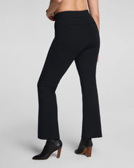 SPANXsupersmooth® PerfectFit Ponte Kick Flare Pant with Pintuck | Classic Black