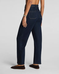 SPANXshape® Authentic 360 Utility Barrel Leg Jeans | Marina