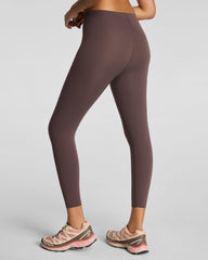 SPANXshape® BodyLine 7/8 Leggings with Mid-Tummy Compression | Dark Cacao