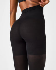 SPANXshape® Mid-Thigh Tight-End Tights® | Very Black