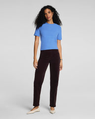 SPANX® Ribbed Knit Crewneck Tee | Aster