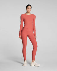SPANX® OnForm Long Sleeve Top | Clay