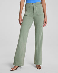 SPANXshape® Authentic 360 Easy Flare Jeans with Patch Pockets