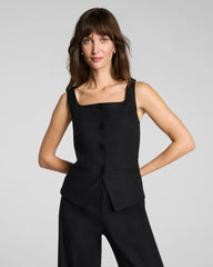 SPANX® EasyBreezy Cotton Linen Button-Down Vest
