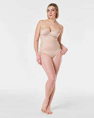 SPANXshape® Invisible High-Waisted Thong | Champagne Beige
