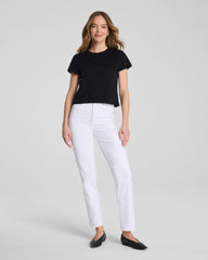 SPANXshape® Authentic 360 90s Straight Leg Jeans | Classic White