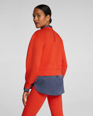 SPANX® Ponte Crewneck Long Sleeve Top | Poppy