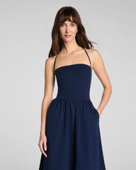 SPANXsmooth® Jersey Strapless Midi Dress | Timeless Navy