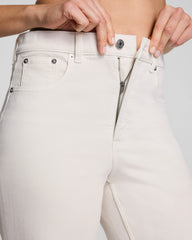 SPANXshape® Authentic 360 90s Straight Leg Jeans | Alabaster