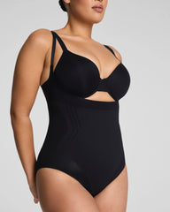 SPANXsculpt® GoFigure Open-Bust Bodysuit | Very Black