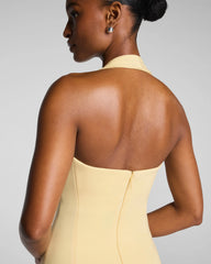 SPANXshape® Ponte Halter Midi Dress | Sunbeam