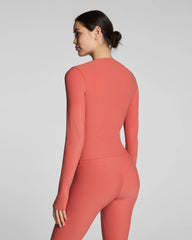 SPANX® OnForm Long Sleeve Top | Clay