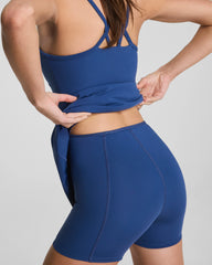 SPANXshape® BoostUp Scoop Neck Dress with StayCool Tech | Faded Indigo