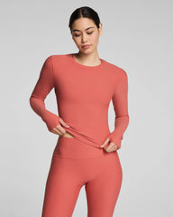 SPANX® OnForm Long Sleeve Top | Clay