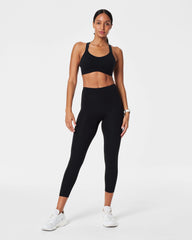 SPANX® BoostUp Medium Impact Sports Bra | Very Black