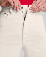 SPANXshape® Authentic 360 Wide Leg Jeans | Alabaster