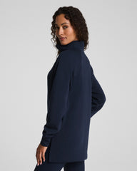 SPANX AirEssentials® Half Zip Tunic | Timeless Navy