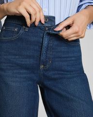 SPANXshape® Authentic 360 Barrel Leg Jeans | Adriatic Blue