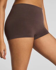 SPANXshape® ExtraOrdinary Supima® Cotton Boyshort | Dark Cacao