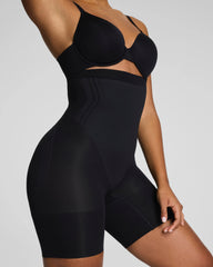 SPANXsculpt® GoFigure High-Waisted Mid-Thigh Short | Very Black