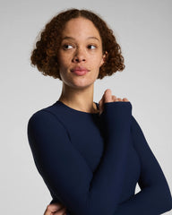 SPANX® OnForm Long Sleeve Top | Timeless Navy
