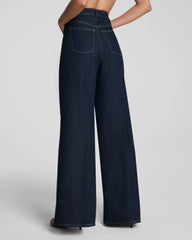 SPANXsupersmooth® Authentic 360 Lightweight Super Wide Leg Jeans | Deep Sea