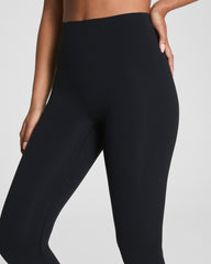 SPANXshape® BodyLine Cropped Leggings with Mid-Tummy Compression, 19" | Very Black