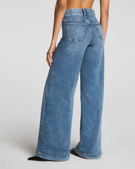 SPANXshape® EveryWear Pull-On Wide Leg Jeans | Antique Indigo