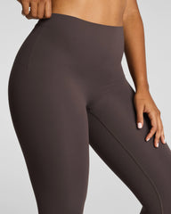 SPANXshape® BodyLine Full-Length Leggings with Mid-Tummy Compression | Dark Cacao