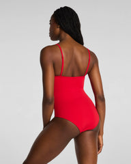 SPANXshape® Swim Bandeau One Piece | SPANX® Red