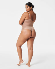 SPANXshape® Invisible High-Waisted Thong | Cafe Au Lait