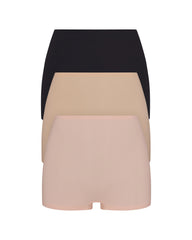 SPANXsmooth® Fit-To-You Boyshort 3-Pack Box