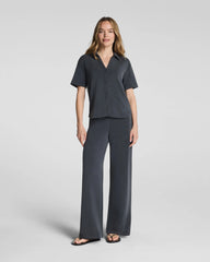 SPANX AirEssentials® Sandwashed Button-Down Shirt | Graphite