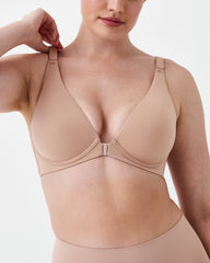SPANXsmooth® Bra-llelujah!® Adjustable Plunge Wireless Lift Bra | Toasted Oatmeal
