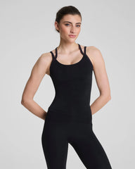 SPANX® BoostUp Scoop Neck Shelf Tank with StayCool Tech