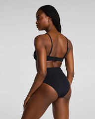 SPANXsmooth® Swim Bandeau Bikini Top | Very Black
