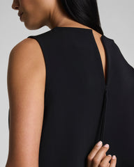 SPANX® CarryOn Crewneck Shell Tank | Classic Black