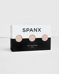 SPANXsmooth® Fit-To-You Boyshort 3-Pack Box | Toasted Oatmeal
