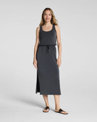 SPANX AirEssentials® Sandwashed Drawstring Maxi Tank Dress